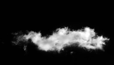 Doku, arka plan. Bulutlar, gökyüzü bir helikopterden fotoğraflandı. yoğun su buharı atmosfer, genellikle yüksek yerden yüzen görünür bir kitle.