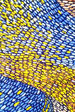 Turuncu kumaş dokusu. Stüdyo ışıklarını kaldırıldı doku