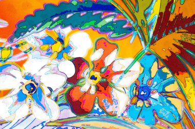 Kumaş doku stüdyo fotoğrafı