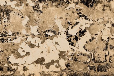Vintage işleme. Doku, arka plan. Eski soyulması boya duvar betonngy