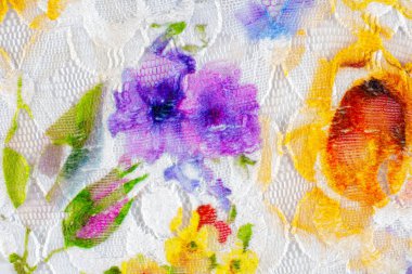 doku kumaşlar. İçinde belgili tanımlık vahşi fotoğrafı