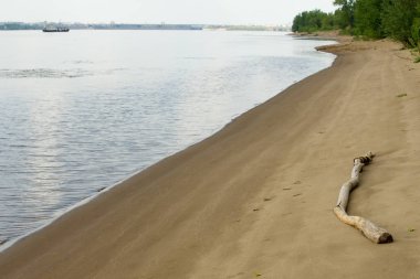Doku, arka plan. kum plaj. gevşek taneli madde, soluk sarımsı kahverengi, silisli ve diğer kayalar erozyon kaynaklanan ve plajları büyük bir kurucu şekillendirme,