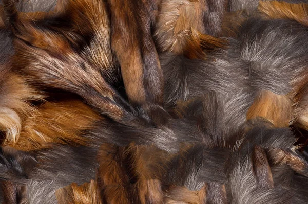 Texture Background Seamless Pattern Useful Designers Fox Fur Animal Carnivorous — Stock Photo, Image