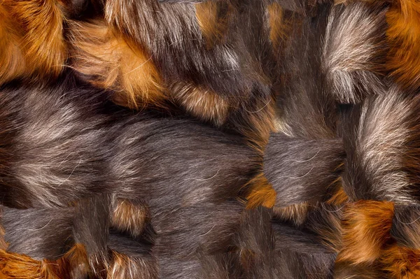 Texture Background Seamless Pattern Useful Designers Fox Fur Animal Carnivorous — Stock Photo, Image