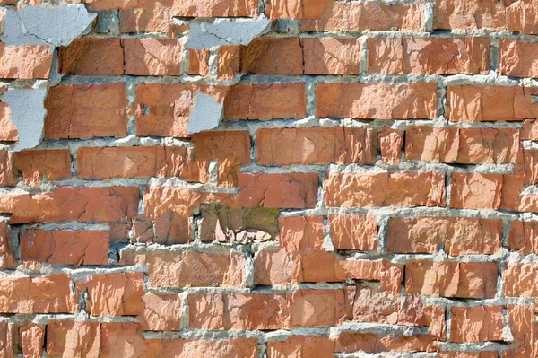 Textura Pozadí Bezešvé Vzor Užitečné Pro Návrháře Stará Cihlová Zeď — Stock fotografie