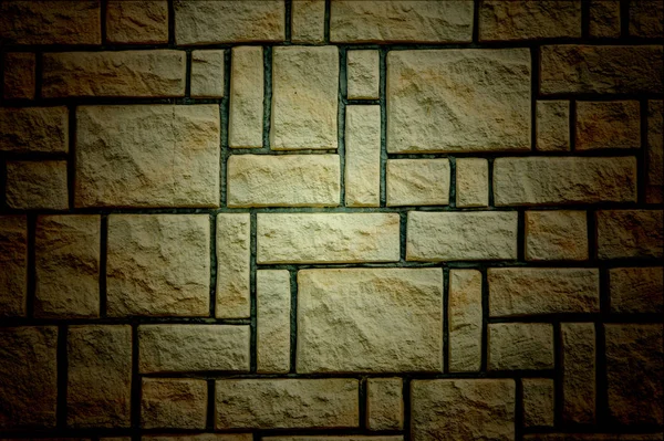 Doku Arka Plan Desen Taş Duvarlar Taş Duvar Bloklarıyla Yapılan — Stok fotoğraf