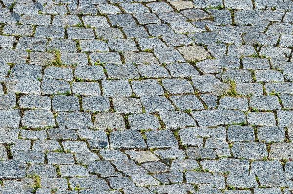 Seamless Texture Background Granite Pavement Paved Covered Asphalt Roadway Street — Stock Photo, Image