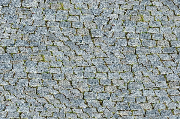 Smidig Konsistens Bakgrund Granit Trottoaren Asfalterad Eller Täckt Med Asfalt — Stockfoto