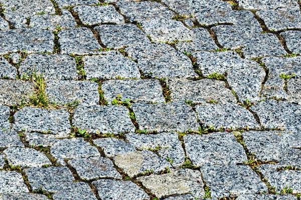 Textura Sin Costuras Fondo Pavimento Granito Pavimentado Cubierto Con Asfalto — Foto de Stock