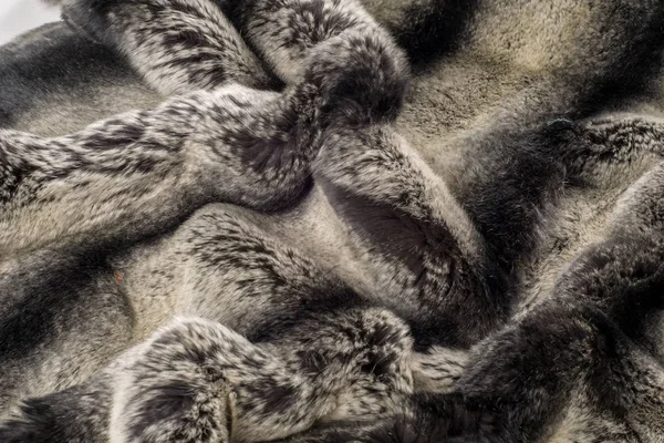 Rabbit Fur Texture Background Burrowing Gregarious Plant Eating Mammal Long — Stock Photo, Image