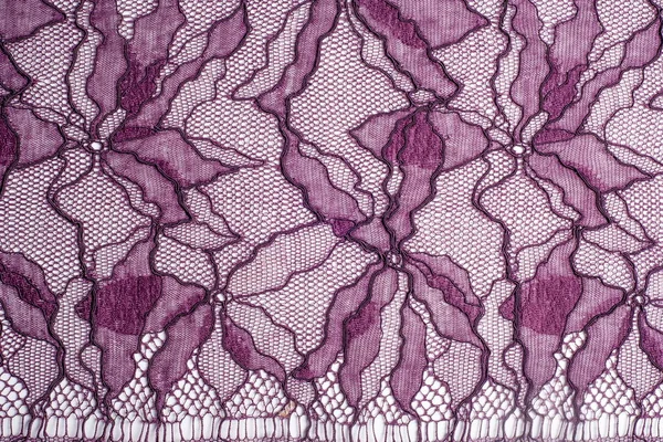 Texture Lace Fabric Slim Beautiful Lace — Stock Photo, Image