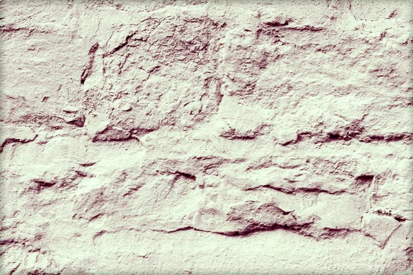 Текстура Фон Фон Дикий Камень Покрыт Белой Краской Стена Камня — стоковое фото