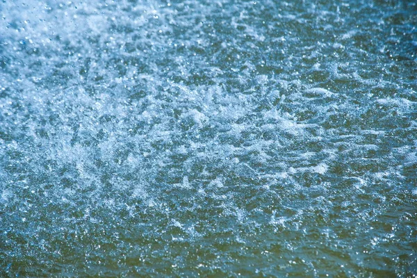 Texture Sfondo Schizzi Acqua Una Fontana Getto Fluido Espulso Dal — Foto Stock