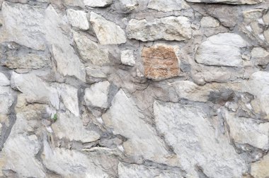 Kusursuz doku, arka plan, granit duvarlarla kaplı taş. Kum taşı. Taş zemin duvarı. Yüzleşen Taş