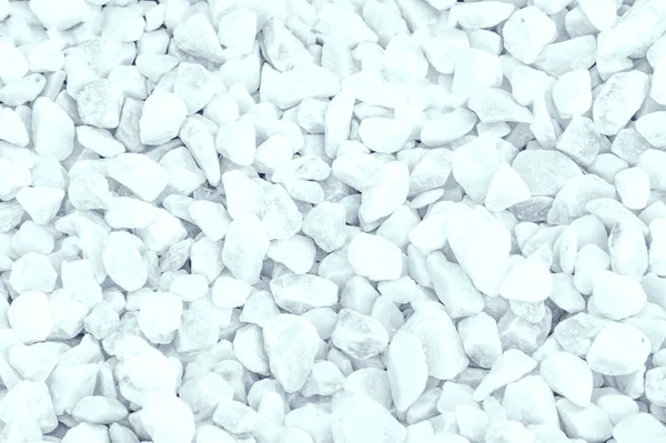园林绿化鹅卵石特写样品 大理石卵石 硬变质结晶体 石灰石大理石芯片 — 图库照片