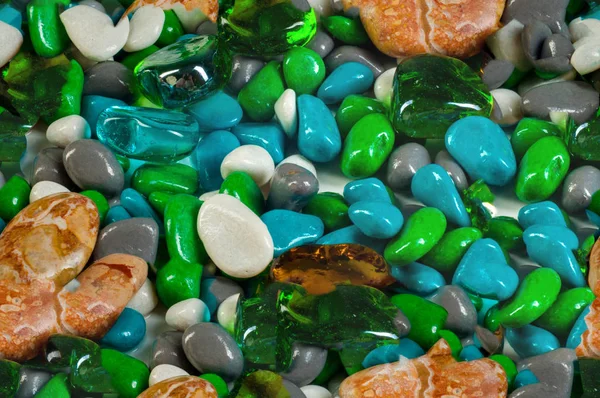 Texture, background, seamless pattern. This is useful for designers. sea pebbles. aquarium. Artificial pond or a glass box with water for storage of fish, aquatic plants and animals.