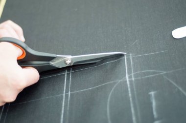 İşleri terzi. Usta, Ütü dikiş uzmanı, Giydir