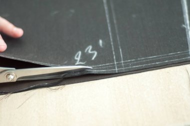 İşleri terzi. Usta, Ütü dikiş uzmanı, Giydir