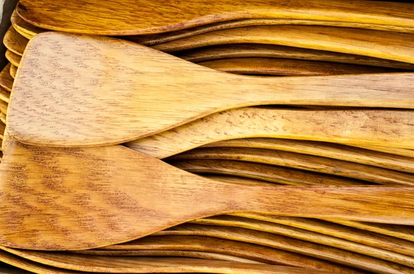 Textura, fundo. produtos de madeira destinados ao trabalho no kitc — Fotografia de Stock