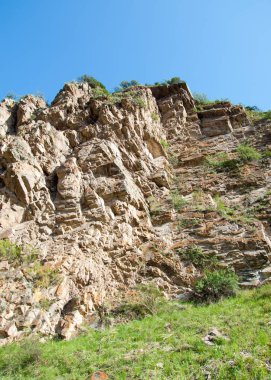 dağ, dağ, tepe. Kazakistan. Tien Shan. Takma Yaylası