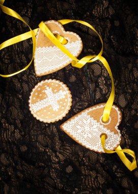 Paskalya kurabiyeleri. Bisküvi, çerez, fal kurabiyesi, tereyağlı kurabiye