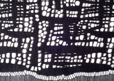 Doku. dantel kumaş. Stüdyoda fotoğraf dantel kumaş üretti