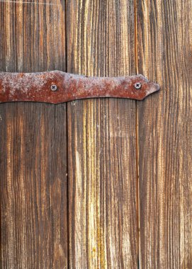 Doku eski ahşap yapı. 