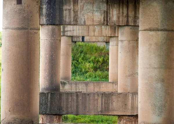 Мост Через Реку Мостом — стоковое фото
