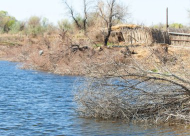 çöl, vahşi, kumlar, ıssızlık, atık, sahara. Hayvancılık, özellikle sığır veya ata, bir çiftlik veya ahır için bir kalem. su bulunduğu bir çölde bereketli bir nokta.
