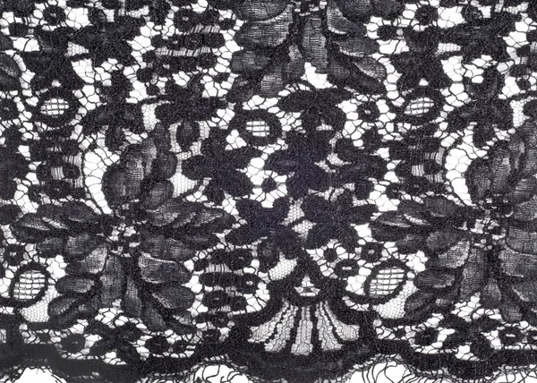 Tekstura koronki. grzywny tkaniny otwarte, zazwyczaj jeden z bawełny lub jedwabiu, wykonane przez splatanie, skręcania lub dziania gwint w wzory i używane przede wszystkim do przycinania odzieży. — Zdjęcie stockowe