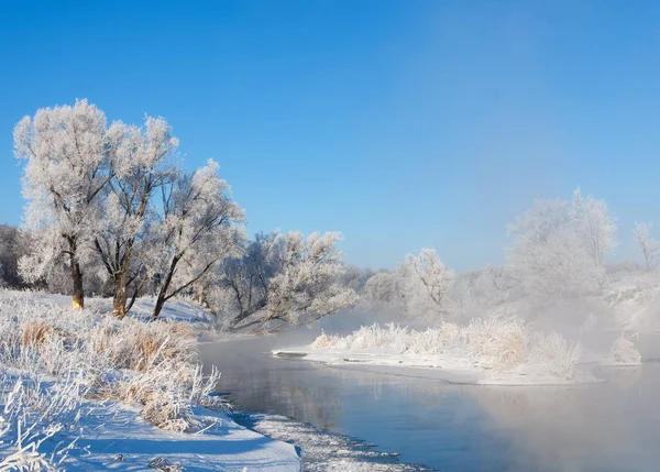 Winter, Winter-Flut, Winter-Zeit — Stockfoto