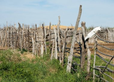 çöl, vahşi, kumlar, ıssızlık, atık, sahara. Hayvancılık, özellikle sığır veya ata, bir çiftlik veya ahır için bir kalem. su bulunduğu bir çölde bereketli bir nokta.