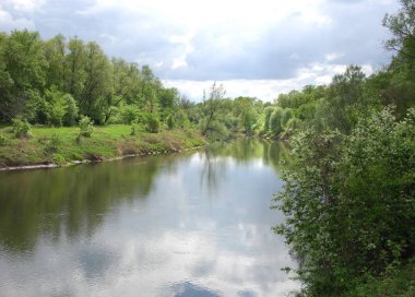 Vezi de mongolă pustie zona - înflorire Lunca şi zada lemn - sayan munte - gorhi-terelj national park - Parcul mongolianational - mongolia