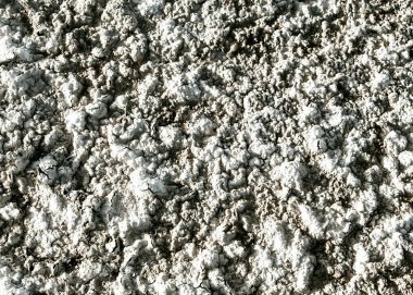 Toprak tuz doku. Kuraklık ve parlak güneşin oluşturulan çatlaklar toprağa