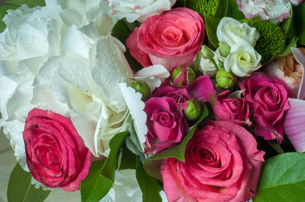 Hermoso Ramo Flores Listo Para Gran Ceremonia Boda — Foto de Stock