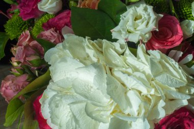 Gauss bulanıklığı tasarımcıları Beautiful buket çiçek büyük düğün töreni için hazır için uygundur. 