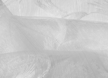 Doku, arka plan, desen. Tül beyazdır. Vintage tül şifon doku arka plan. Bir düğün kavramı. Beyaz şifon arka plan doku. Güzel beyaz tül