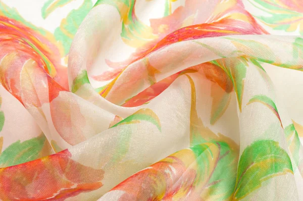 Texture Sfondo Pattern Tessuto Seta Naturale Rosa — Foto Stock