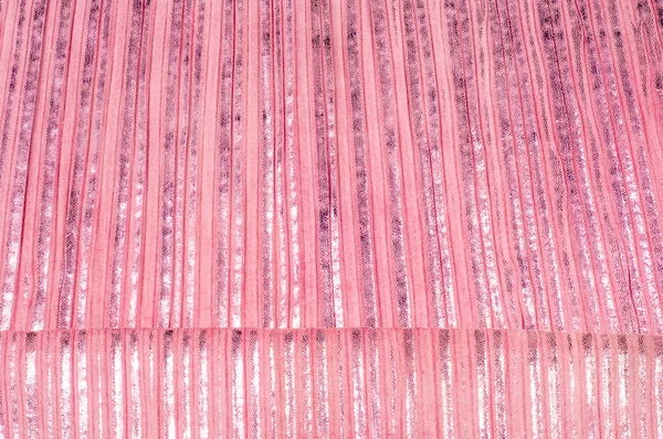 Textura Tecido Fundo Pele Hipopótamo Cor Rosa Tiras São Brancas — Fotografia de Stock