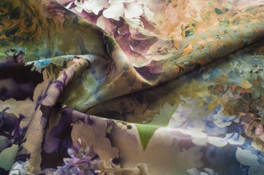 Doku, arka plan, desen. Kumaş ipek zarif renkleriyle peonies. Lahana gül çiçek dekoratör kumaş-Peonies gül sabah Glories-pembe, Old Rose, adaçayı yeşil, lavanta çiçek evi 