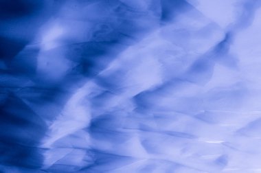 Doku, arka plan, desen. Soluk mavi net ipek kumaştan. Gökyüzü Bl