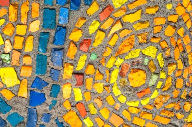 Doku, arka plan, desen. Çok renkli ecek portre fotoğrafı