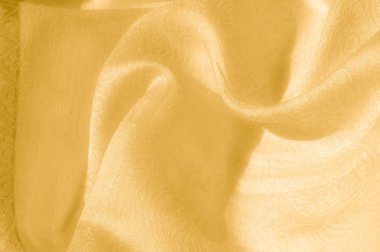 Doku, arka plan, desen. Kumaş - ipek ışık. Öldürülecek altındır