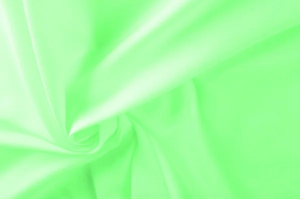 Texture Pattern Fabric Silky Green Incredibly Soft Delicate Miss Chiffon — Stock Photo, Image