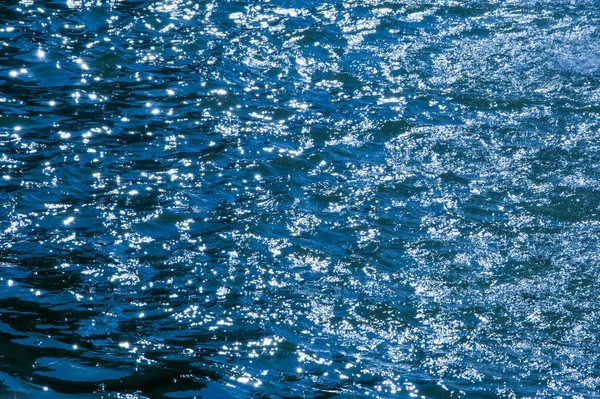 Textur Bakgrund Mönster Vatten Pooler Spraya Från Fontänen Pool Fontän — Stockfoto