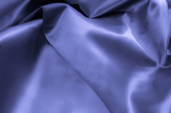 Texture, background, pattern. Fabric silk color cobalt, smalt, b