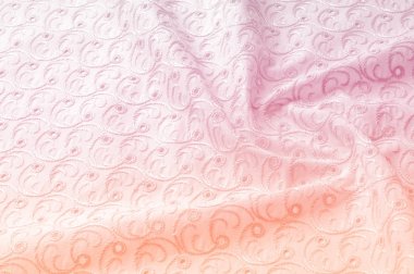 Doku arka planını kumaş. Bez delikli daireler ile. ,