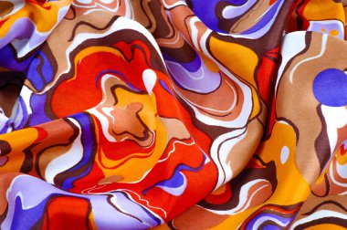 doku, arka plan, soyut bir boyama ipek kumaş. Soyut modern tasarım. Islak palyaço kusmuk. Eğlenceli renk splash. Deli deli sanat. Garip curvy fikirleri. Garip ve iddialı geri. Dijital sanat desen. 