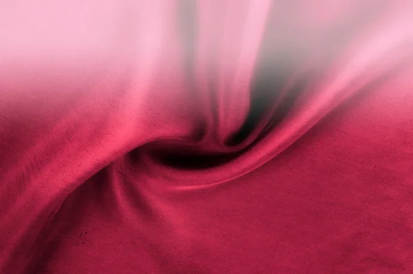 Texture Thick Silk Fabric Red Color Red See Everywhere Pop — Stock Photo, Image
