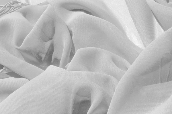Textúra Ezüst Dove Silk Könnyű Selyemszövet Vibrálás Ragyog Mint Egy — Stock Fotó